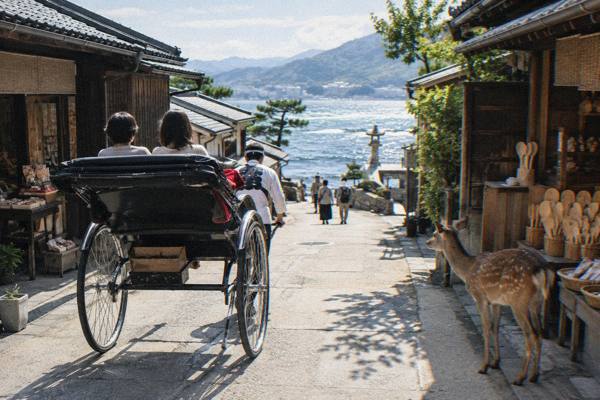 Miyajima Rickshaw Ride, Miyajima